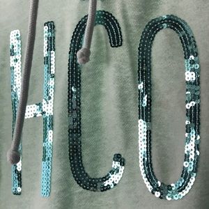 Mint green Hollister sweatshirt